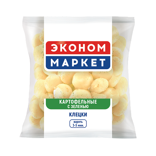 Potato dumplings "Econom Market" with greens 400 g